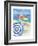 Watercolor Beach Vertical-Paul Brent-Framed Art Print