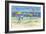 Watercolor Beach-Paul Brent-Framed Premium Giclee Print