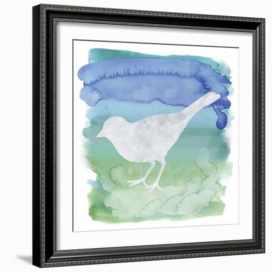 Watercolor Bi4-Erin Clark-Framed Giclee Print