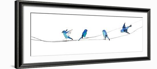 Watercolor Birds 2-Ben Gordon-Framed Giclee Print