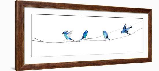 Watercolor Birds 2-Ben Gordon-Framed Giclee Print