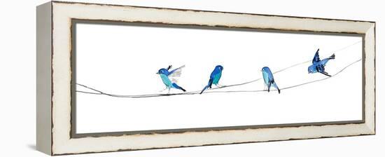 Watercolor Birds 2-Ben Gordon-Framed Premier Image Canvas