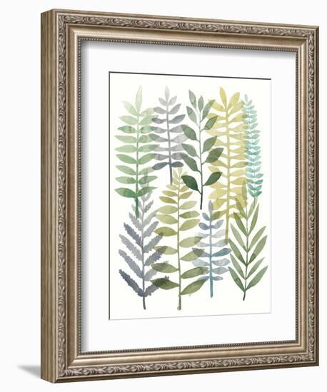 Watercolor Botany I-Megan Meagher-Framed Art Print