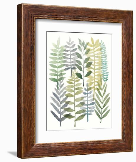 Watercolor Botany I-Megan Meagher-Framed Art Print