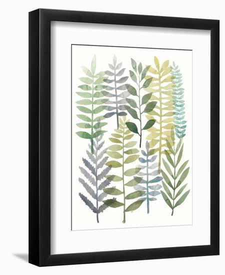 Watercolor Botany I-Megan Meagher-Framed Art Print