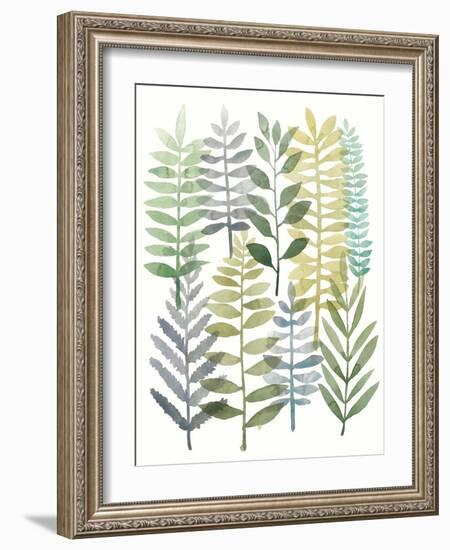 Watercolor Botany I-Megan Meagher-Framed Art Print