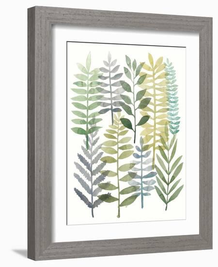 Watercolor Botany I-Megan Meagher-Framed Art Print