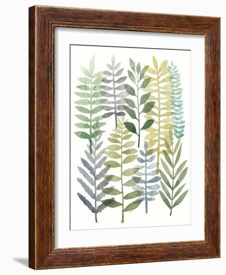Watercolor Botany I-Megan Meagher-Framed Art Print