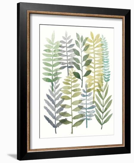 Watercolor Botany I-Megan Meagher-Framed Art Print