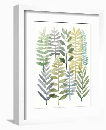 Watercolor Botany I-Megan Meagher-Framed Premium Giclee Print