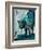 Watercolor Buffalo-Brooke Tangney-Framed Art Print