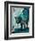 Watercolor Buffalo-Brooke Tangney-Framed Art Print