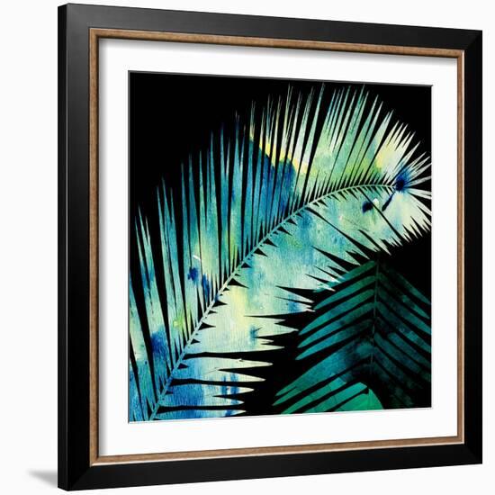 Watercolor Burst 2-Sheldon Lewis-Framed Art Print