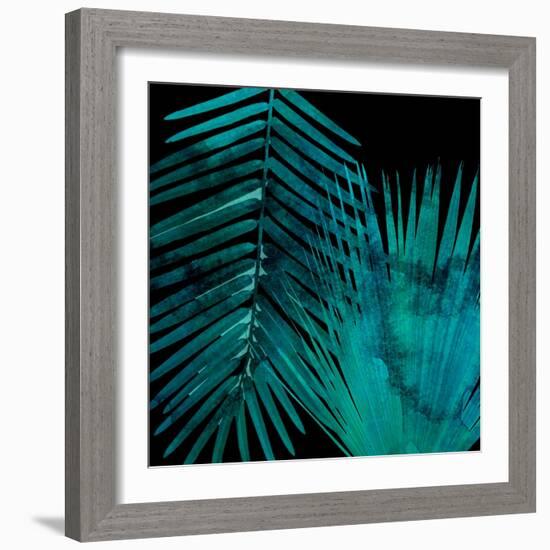 Watercolor Burst 3-Sheldon Lewis-Framed Art Print