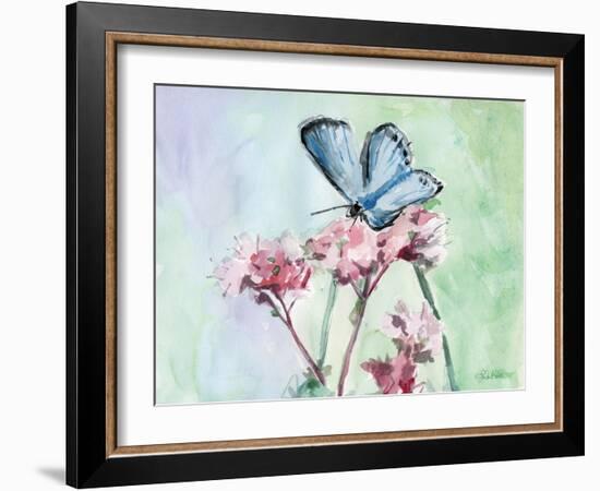Watercolor Butterfly I-LuAnn Roberto-Framed Art Print