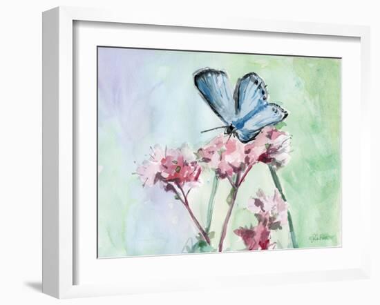 Watercolor Butterfly I-LuAnn Roberto-Framed Art Print