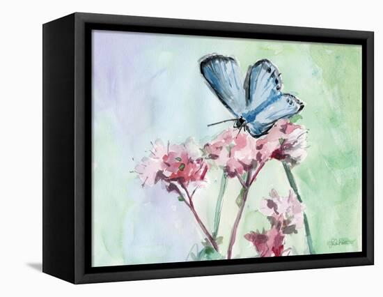 Watercolor Butterfly I-LuAnn Roberto-Framed Stretched Canvas