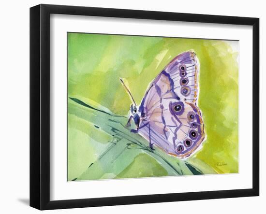 Watercolor Butterfly IV-LuAnn Roberto-Framed Art Print