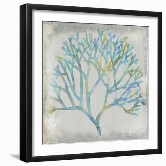 Watercolor Coral II-Megan Meagher-Framed Art Print