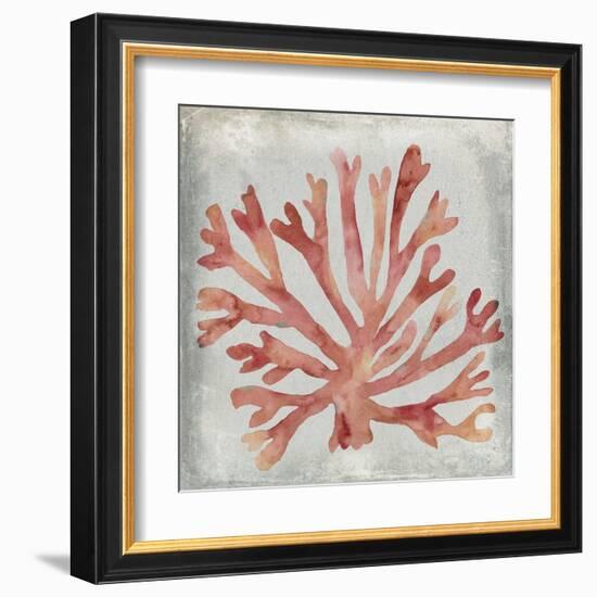 Watercolor Coral III-Megan Meagher-Framed Art Print