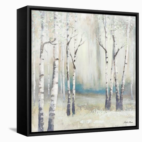 Watercolor December Birch I-Michael Marcon-Framed Stretched Canvas