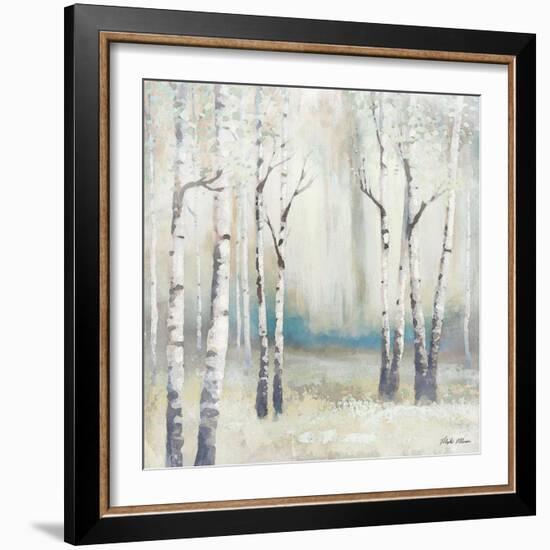 Watercolor December Birch I-Michael Marcon-Framed Art Print