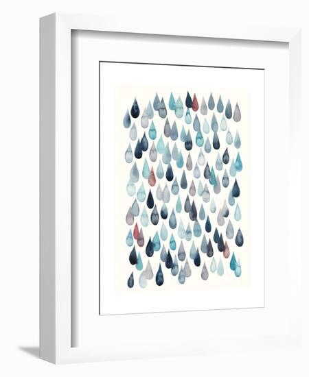 Watercolor Drops II-Grace Popp-Framed Art Print