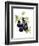 Watercolor Eggplant-Michael Willett-Framed Art Print