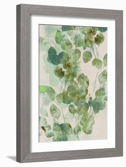 Watercolor Eucalyptus I-Jennifer Goldberger-Framed Premium Giclee Print