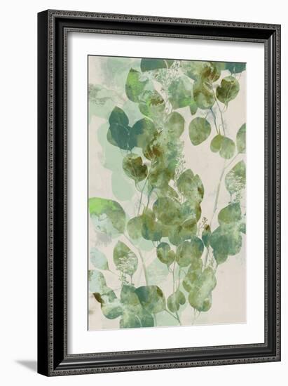 Watercolor Eucalyptus I-Jennifer Goldberger-Framed Art Print