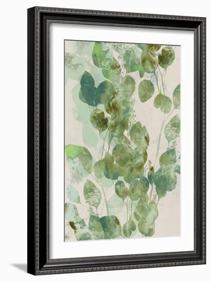 Watercolor Eucalyptus I-Jennifer Goldberger-Framed Art Print