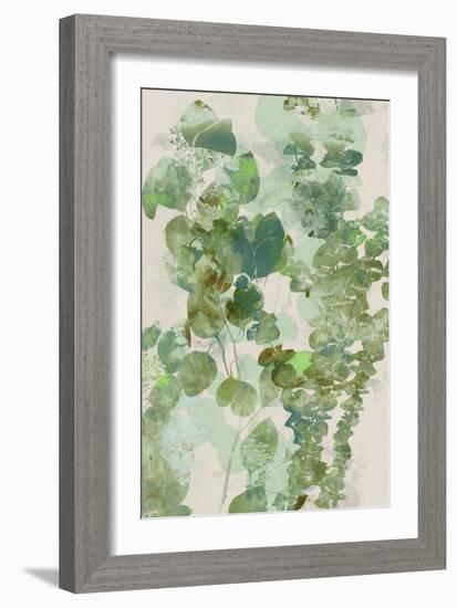 Watercolor Eucalyptus II-Jennifer Goldberger-Framed Art Print