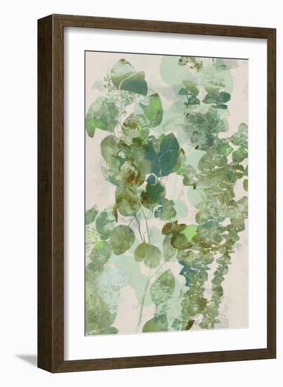 Watercolor Eucalyptus II-Jennifer Goldberger-Framed Art Print