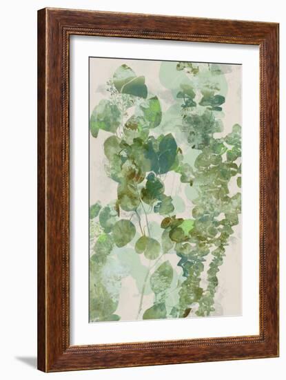 Watercolor Eucalyptus II-Jennifer Goldberger-Framed Art Print