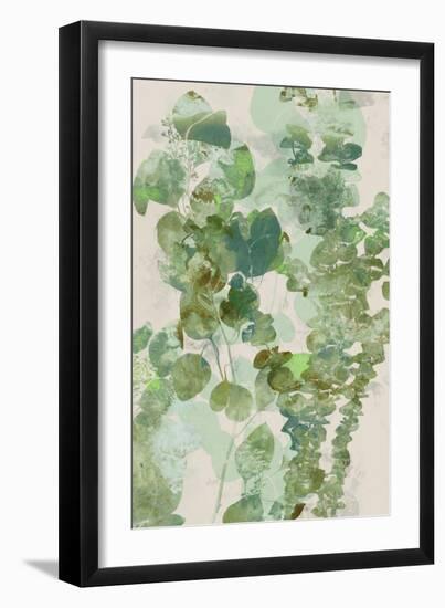 Watercolor Eucalyptus II-Jennifer Goldberger-Framed Art Print