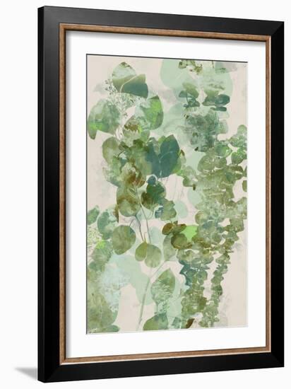 Watercolor Eucalyptus II-Jennifer Goldberger-Framed Art Print