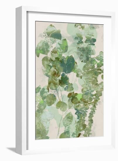 Watercolor Eucalyptus II-Jennifer Goldberger-Framed Art Print