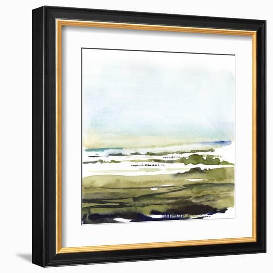 Watercolor Everglade I-Victoria Borges-Framed Art Print