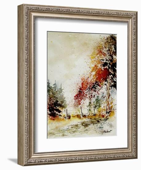 Watercolor Fall-Pol Ledent-Framed Art Print