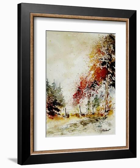 Watercolor Fall-Pol Ledent-Framed Art Print