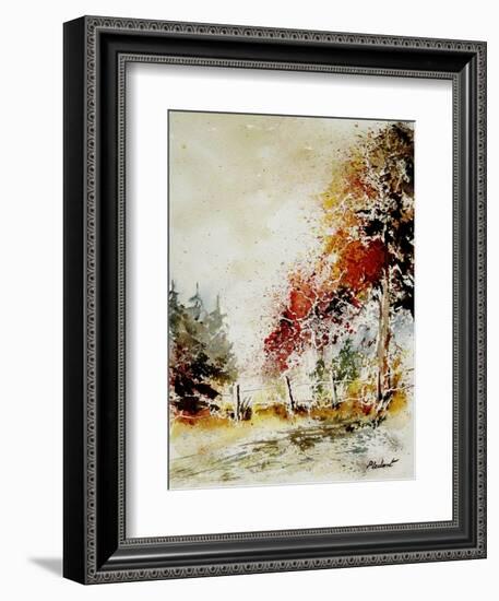 Watercolor Fall-Pol Ledent-Framed Art Print