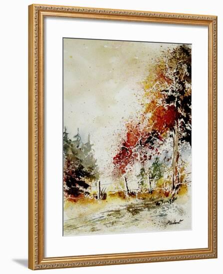 Watercolor Fall-Pol Ledent-Framed Art Print