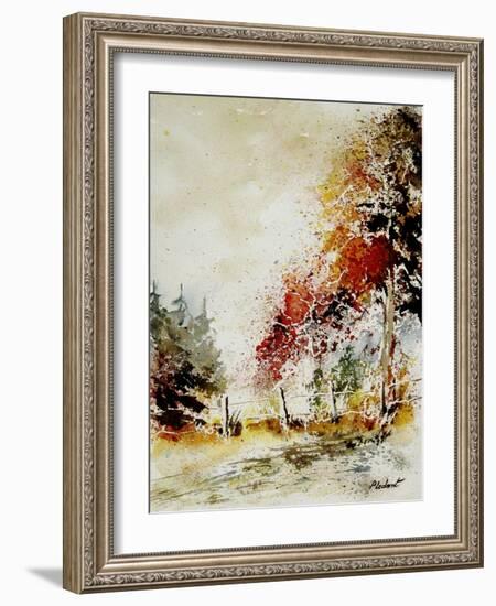 Watercolor Fall-Pol Ledent-Framed Art Print