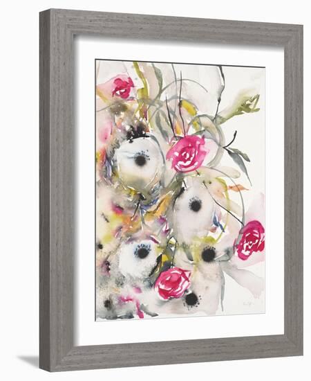 Watercolor Field 1-Karin Johannesson-Framed Art Print