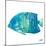 Watercolor Fish in Teal IV-Julie DeRice-Mounted Art Print
