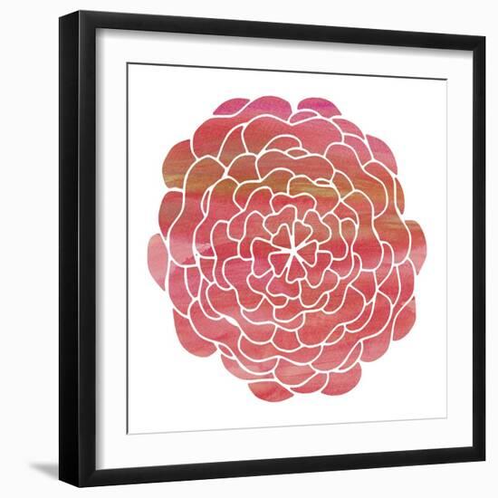 Watercolor Fl2-Erin Clark-Framed Giclee Print