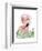 Watercolor Flamingo Composition I-Grace Popp-Framed Art Print