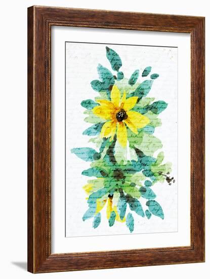 Watercolor Floral 1-Kimberly Allen-Framed Art Print