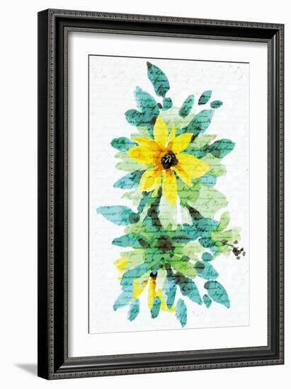 Watercolor Floral 1-Kimberly Allen-Framed Art Print