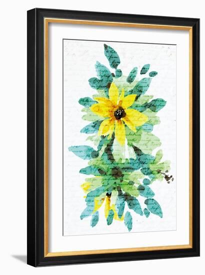 Watercolor Floral 1-Kimberly Allen-Framed Art Print